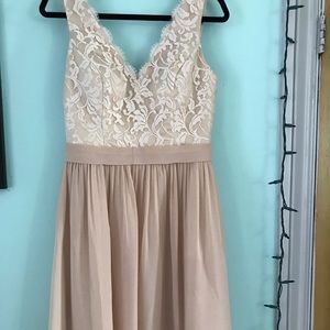 Bridesmaid Dress-Champagne